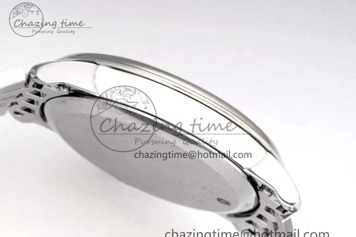 0213 De Ville SS DIWF 1:1 Best Edition Gray Dial SS Markers on SS Bracelet MIYOTA FlexibleFit 7851